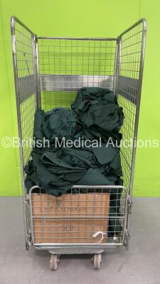 Cage of Ambulance Uniforms (Mix of Sizes - Cage Not Included)