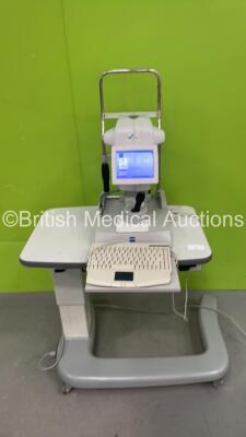 Zeiss IOL Master 500 Ref 1692-983 Version 7.1.2.0042 on Motorized Table with Keyboard (Powers Up) *S/N 1036585* **Mfd 04/2010**