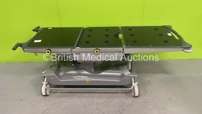 Anetic Aid QA4 Powered Function Patient Trolley (Incomplete - Powers Up with Donor Controller - Controller Not Included)