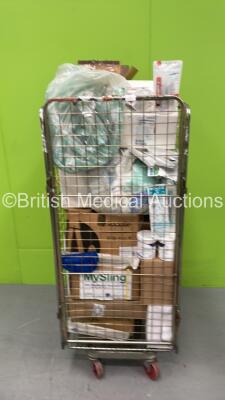 Job Lot of Mixed Consumables Including ChloroSan Tablets, Hamilton Medical Nasal Cannulas, Intersurgical Breathing Tubes and UriLift Systems - All Out of Date (Cage Not Included)