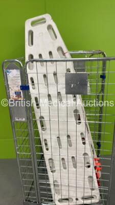 6 x Spinal Boards (Cage Not Included) - 2