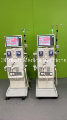 2 x Nikkiso DBB-05 DIalysis Machines with Hoses - Running Hours 26842 / 33051 (Both Power Up)