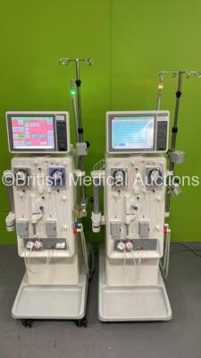 2 x Nikkiso DBB-05 DIalysis Machines with Hoses - Running Hours 19949 / 19387 (Both Power Up)