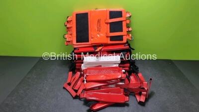 Job Lot Including 3 x Boundtree Medical Immobilizers and 8 x Unknown Manufacturer Medical Immobilizers with Straps