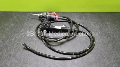 Olympus CF-Q260DL Video Colonoscope - Engineer's Report : Optical System - No Fault Found, Angulation - Strained, Insertion Tube - No Fault Found, Light Transmission - No Fault Found, Channels - No Fault Found, Leak Check - No Fault Found *SN 2810954*