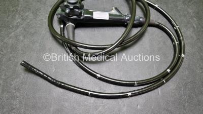 Olympus CF-Q260DL Video Colonoscope - Engineer's Report : Optical System - No Fault Found, Angulation - Strained, Insertion Tube - No Fault Found, Light Transmission - No Fault Found, Channels - No Fault Found, Leak Check - No Fault Found *SN 2810954* - 5