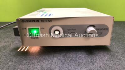 Olympus CLH-SC Halogen Light Source (Powers Up) *SN 7525905* - 2