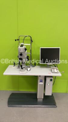 Zeiss FF 450Plus Fundus Camera with Allied Camera Head on Motorized Table (Powers Up - No CPU)