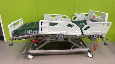 Arjo Enterprise 5000 Electric Hospital Bed with Mattress and Controller (Powers Up) *S/N P0706094*