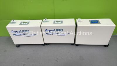 3 x Fresenius AquaUNO Water Treatment Systems (Powers Up)