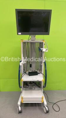 iTD Stack Trolley with Philips Monitor (Powers Up) *S/N 4519 205 51222*