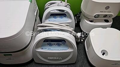 Mixed Lot Including 5 x Philips Respironics InnoSpire Deluxe, 2 x Covidien Kendall SCD Compression Systems (Both Power Up), 2 x Philips Respironics InnoSpire Essence Compressors and 1 x Pari Boy Classic Compressor - 5