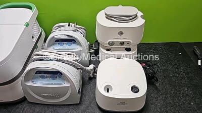 Mixed Lot Including 5 x Philips Respironics InnoSpire Deluxe, 2 x Covidien Kendall SCD Compression Systems (Both Power Up), 2 x Philips Respironics InnoSpire Essence Compressors and 1 x Pari Boy Classic Compressor - 6