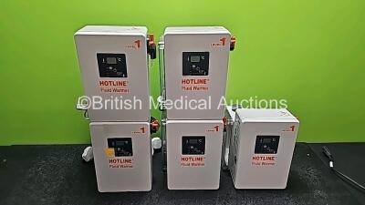 5 x Smiths Medical Hotline Level 1 Fluid Warmer Units (All Power) - 2