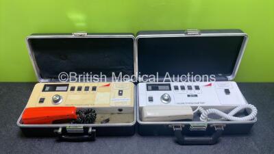 2 x Horwell Neurothesiometer with 2 x Handpieces (Both Power Up)