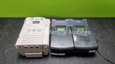 Job Lot Including 1 x Respironics REMstar Plus M series CPAP (Powers Up) with 1 x Power Supply, 1 x Respironics REMstar Pro M series CPAP (Powers Up) and 1 x Respironics BiPAP Harmony Unit (Untested Due to No Power Supply) *SN M001280884 / M0092185 / 5253