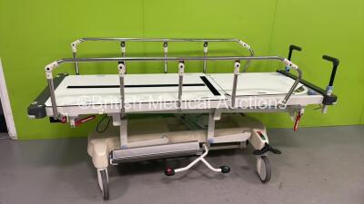 Huntleigh Lifeguard Hydraulic Patient Trolley (Hydraulics Tested Working) *S/N P0293114*