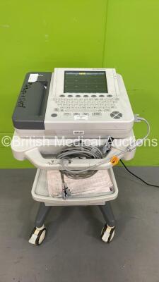 Edan SE-1200 Express ECG Machine with 10 Lead ECG Leads (Powers Up) *S/N 309137*