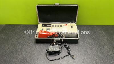 Horwell Neurothesiometer with 1 x Handpiece and 1 x Power Supply (Powers Up Briefly, Suspected Flat / Dead Battery, Broken Case Handle - See Photos)