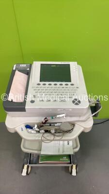 Edan SE-1200 Express ECG Machine with 10 Lead ECG Leads (Powers Up) *S/N 106757-M1403770003*