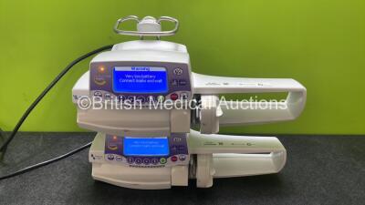 2 x Fresenius Kabi Injectomat TIVA GB Agilia Syringe Pumps (Both Power Up) *SN 20251192 / 20251191*