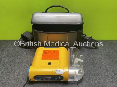 Laerdal Compact Suction Unit 4 (Powers Up, Power / Charge Light Not Working - See Photos) *SN 140609A0100*