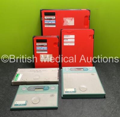 Job Lot Including 7 x AGFA X-Ray Cassettes and 5 x Fujifilm X-Ray Cassettes