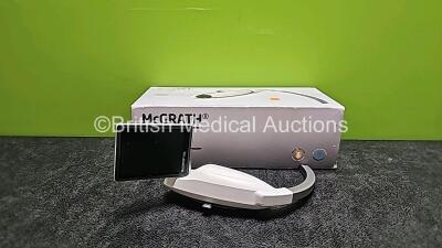 Aircraft Medical McGrath Mac Portable Video Laryngoscope with 1 x Battery (Powers Up with Blank Screen and Damaged Button) *SN 304318*