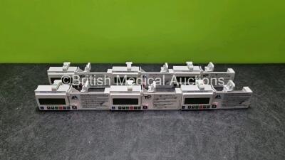 6 x CME Mckinley T34 Syringe Pumps (All Power Up with Stock Battery- Stock Battery Not Included)