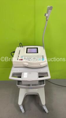 GE MAC 1200 ST ECG Machine on Stand (Powers Up) *S/N 55057599*