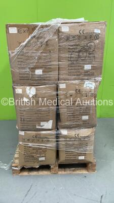 Pallet of 12 Boxes of Isolation Gowns (50 Units Per Box)