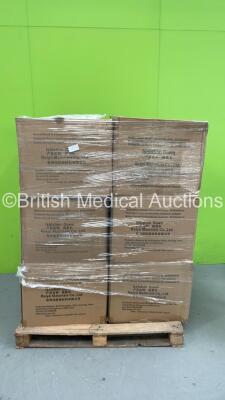 Pallet of 12 Boxes of Isolation Gowns (50 Units Per Box)