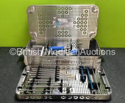 X-Spine Zyfix Facet Fusion Surgical Instrument System in Tray *Incomplete*