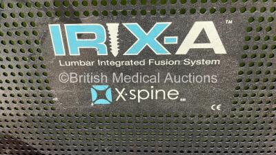 X-Spine Lumbar Integrated Fusion Surgical Instrument Set Including Various Trials in Tray *Incomplete* - 5