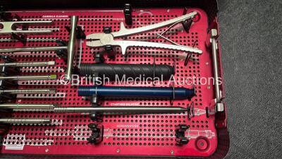 X-Spine Xpress Minimally Invasive Pedicle Screw System Including Taps, Handles and Dilators in Tray *Incomplete* - 3