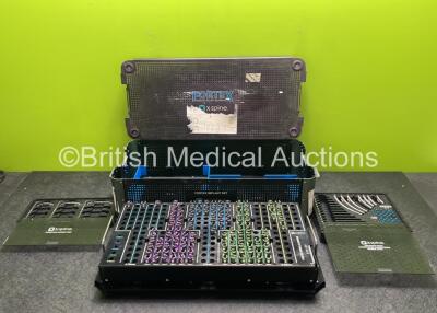 X-Spine Fortex Implant Set in Tray *Incomplete*