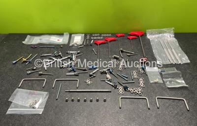 Job Lot of Various Surgical Instruments, Screws and Fittings