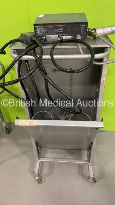 1 x Spembly Medical 140 Cryo Unit with Hoses on Stand and 1 x DI-3M Wheelchair - 5