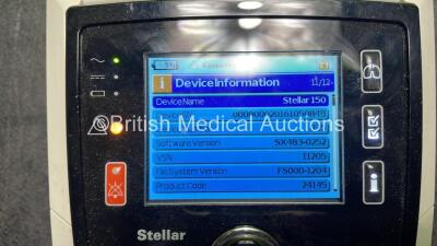 Resmed Stellar 150 CPAP Unit with Power Supply (Powers Up with Keyboard Failure Message) *SN 20161050848* - 4