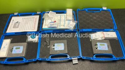 3 x Crono Super PID Ambulatory Infusion Pumps in Cases (Untested Due to No Battery) *SN LL8647.19 / LL9821.20 / LL0174.20* - 2