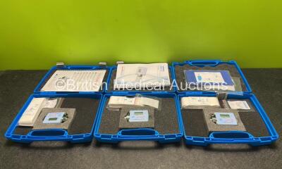 3 x Crono Super PID Ambulatory Infusion Pumps in Cases (Untested Due to No Battery) *SN LL8645.19 / LL9818.20 / LL0154.20*