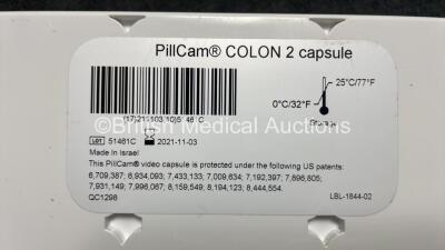 7 x Given Imaging PillCam Colon 2 Capsule Ref FGS-0519 *Expired 2021* (Unused in Boxes) - 3