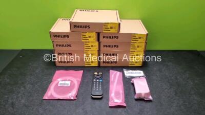 9 x Philips Ref 865244 IntelliVue Remote Controls with Accessories (Like New)