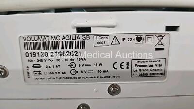 3 x Fresenius Kabi Volumat MC Agilia Infusion Pumps (All Power Up) - 8