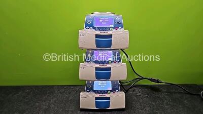 3 x Fresenius Kabi Volumat MC Agilia Infusion Pumps (All Power Up)