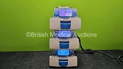 3 x Fresenius Kabi Volumat MC Agilia Infusion Pumps (All Power Up)