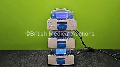 3 x Fresenius Kabi Volumat MC Agilia Infusion Pumps (2 x Power Up with 1 x Error - See Photo, 1 x No Power and )