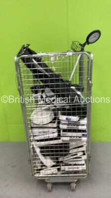 Mixed Cage Including Weighing Scales and BP Meters (Cage Not Included)