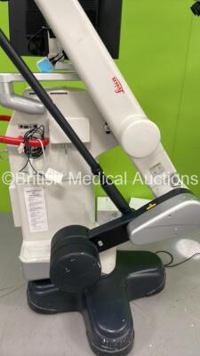 Leica Mitaka M720 OH5 Triple Operated Surgical Operating Microscope for Neurosurgery, Otolaryngology and Reconstructive Microsurgery with 3 x Binoculars, 6 x 10x/21 Eyepieces, Panasonic 3CCD HD Camera Head, Full HD OptiChrome Attachment and 2 x Spare Bulb - 11