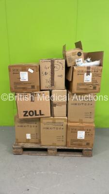 Pallet of Consumables Including Ear Savers, Isolation Gowns and ProAct Suction Tubes (Out of Date)